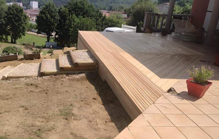 Construction de terrasse Cazères