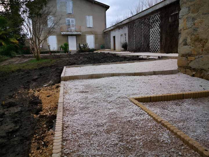 Aménagement paysager à Cazères