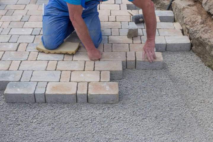 Pose de pavés Cazères